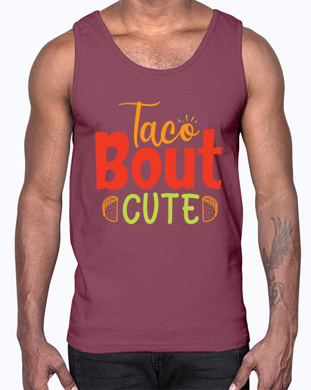 Taco Bout cute Style 217#- baby- Cotton Tank
