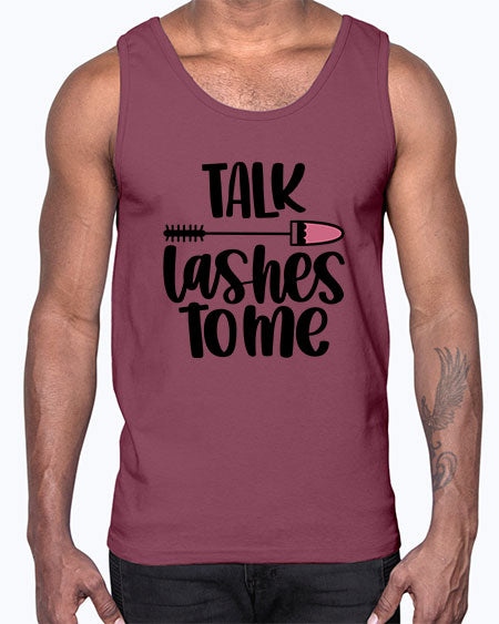 Talk Lashes To Me Style 16#-makeup Cotton Tank