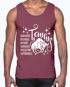 Taurus 491#- taurus- Cotton Tank