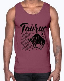 Taurus 492#- taurus- Cotton Tank