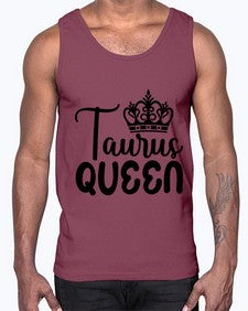 Taurus queen 504#- taurus- Cotton Tank