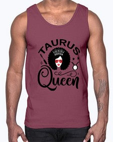 Taurus queen 505#- taurus- Cotton Tank