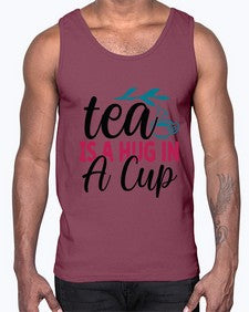 Tea Is A Hug In A Cup 1612#- tea- Cotton Tank