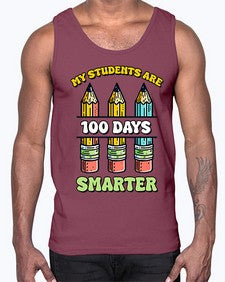 Teacher My Students Are one hundred 922#- one hundred days- Cotton Tank
