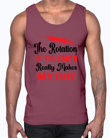 The Rotation of the Earth Really Makes my day 12#- nature- Cotton Tank
