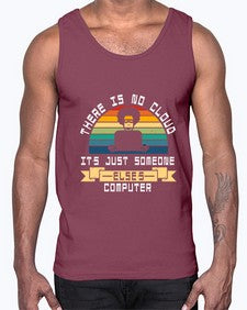There is no cloud 11#- computer- Cotton Tank