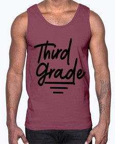 Third Grade 947#- third grade- Cotton Tank