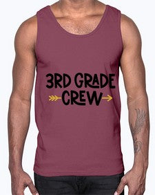 Third Grade Crew 952#- third grade- Cotton Tank