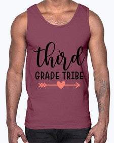 Third Grade Tribe 979#- third grade- Cotton Tank