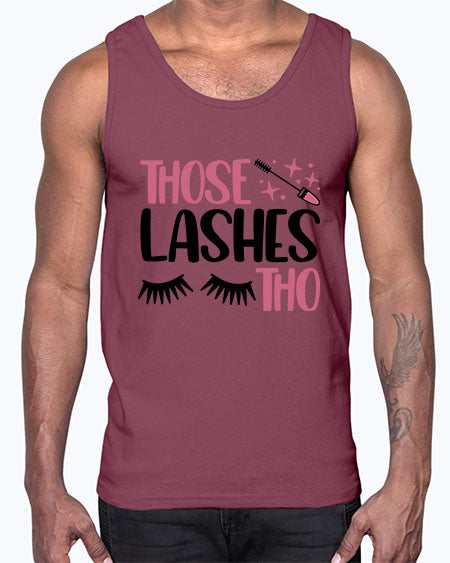Those Lashes Tho Style 11#-makeup Cotton Tank