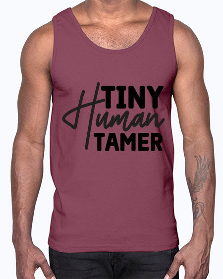 Tiny Human Tamer 466#- kids- Cotton Tank