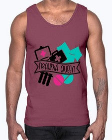 Trauma Queen Style Style 1584#- nurse- Cotton Tank