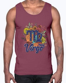 Virgo 133#- virgo- Cotton Tank
