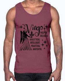 Virgo 527#- virgo- Cotton Tank
