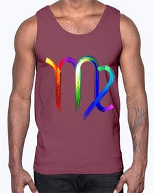 Virgo 532#- virgo- Cotton Tank