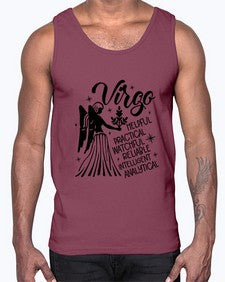 Virgo 533#- virgo- Cotton Tank