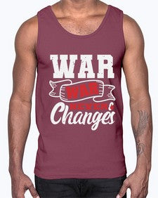 Warwar never changes 54#- video games- Cotton Tank