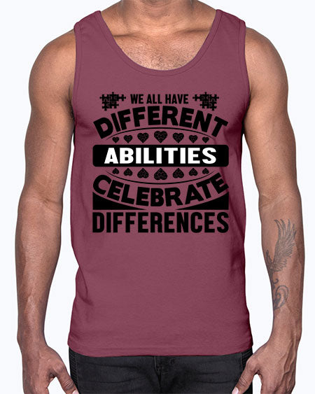We all have Style 51#- autism- Cotton Tank
