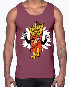Weekend is near 265#- cartoon general- Cotton Tank