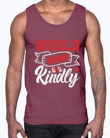 Would you kindly 55#- video games- Cotton Tank