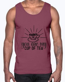 You Are My Cup Of Tea 1265#- funny- Cotton Tank