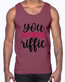 You Are Tea Riffic 1803#- tea- Cotton Tank