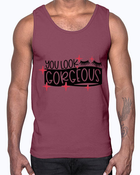 You Look Gorgeous Style 4#-makeup Cotton Tank
