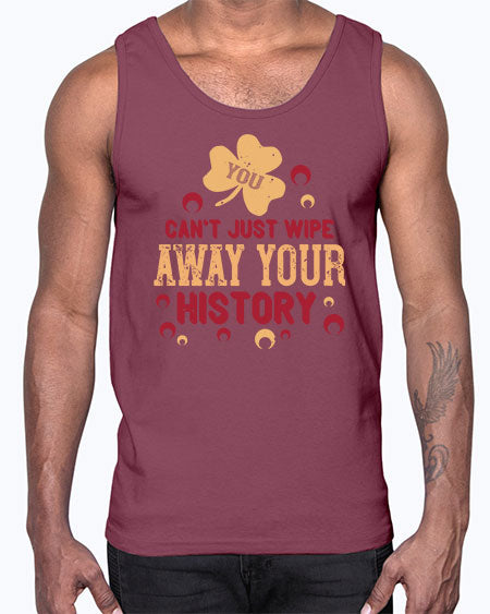 You cant just wipe away your history Style 243#- kids- Cotton Tank