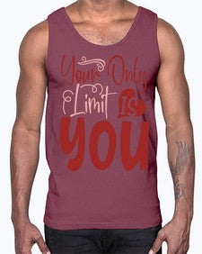 Your Only Limit Is You Style 54#- motivation- Cotton Tank