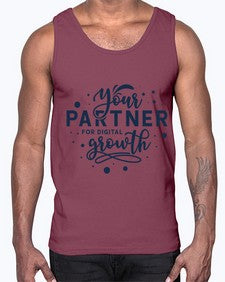 Your Partner for Digital Growth 1#- internet- Cotton Tank