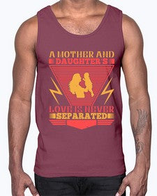 a mother and daughters love is never separated 26#- parents day- Cotton Tank