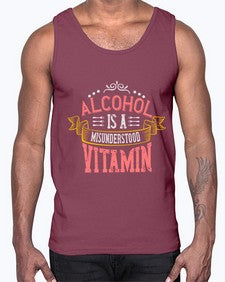 alcohol is a misunderstood vitamin 12#- cooking- Cotton Tank