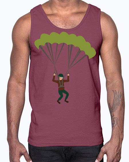 all in one 11#- parachute- Cotton Tank