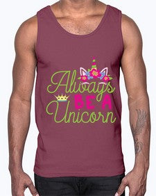 always be a unicorn 7#- unicorn- Cotton Tank