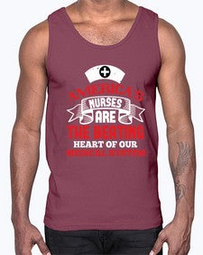 americas nurses are Style 42#- nurse- Cotton Tank