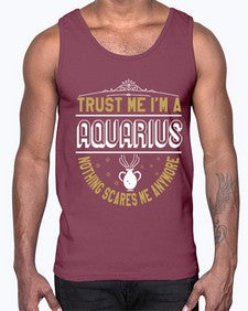 aquarius 87#- aquarius- Cotton Tank