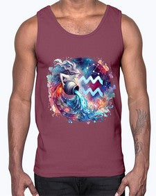 aquarius 90#- aquarius- Cotton Tank
