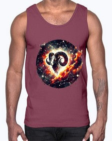 aries 126#- aries- Cotton Tank