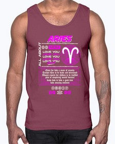 aries 138#- aries- Cotton Tank