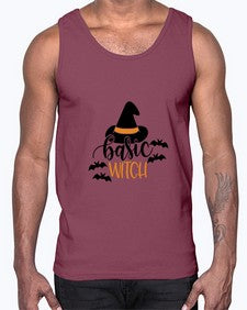 basic witch 49#- witch- Cotton Tank