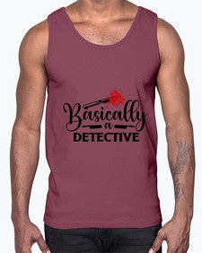 basically a detective 248#- true crime- Cotton Tank