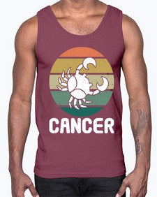 cancer 165#- cancer- Cotton Tank