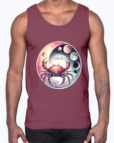 cancer 166#- cancer- Cotton Tank