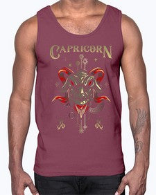 capricorn 15#- capricorn- Cotton Tank