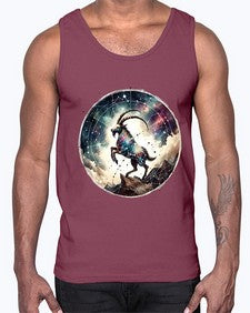 capricorn 202#- capricorn- Cotton Tank