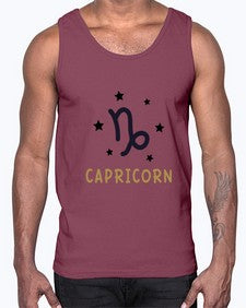 capricorn 206#- capricorn- Cotton Tank