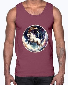 capricorn 211#- capricorn- Cotton Tank