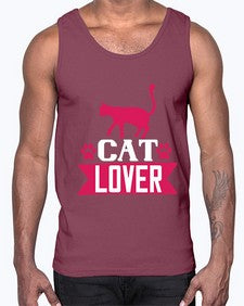 cat lover Style 32#- cats- Cotton Tank