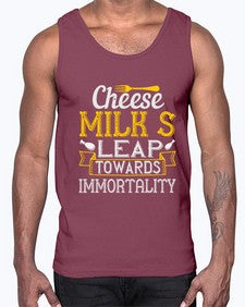 cheesemilks leap towards immortality 87#- cooking- Cotton Tank