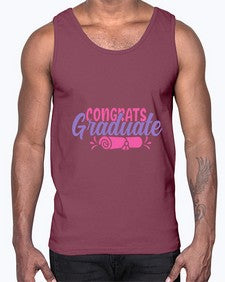 congrats graduate 38#- graduation- Cotton Tank